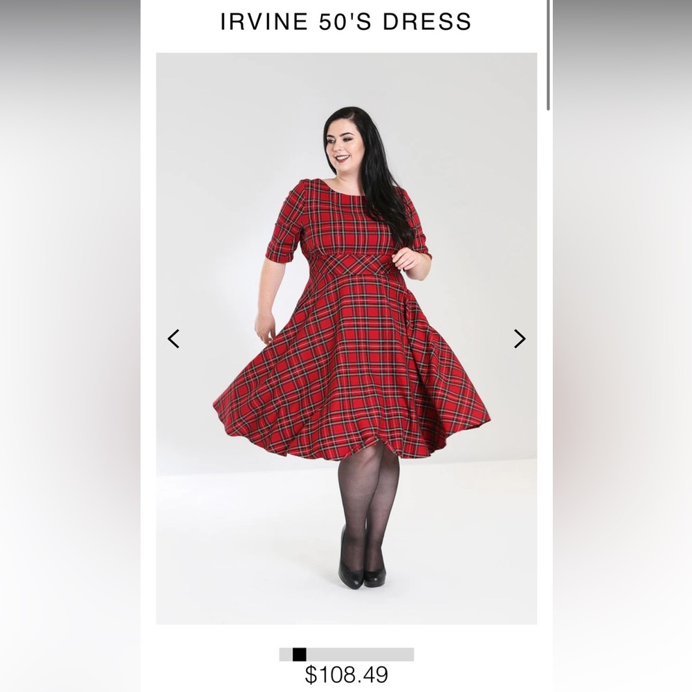 Hell Bunny Irvine 50’s dress